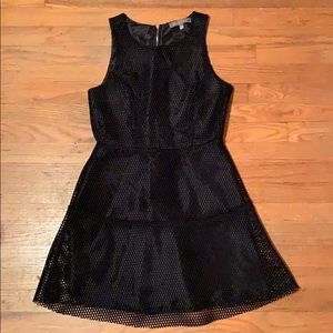 Adorable Finn & Clover Mesh Black Minidress